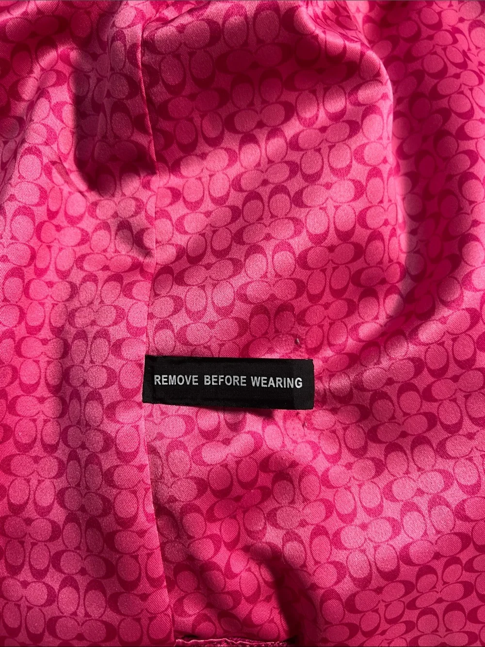 Coach bright fuchsia